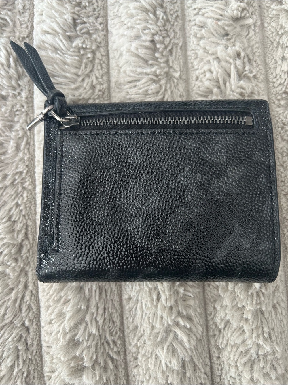 Henri Bendel Gotham Petrol Tri Gold Wallet - RARE - retired - Picture 2 of 9